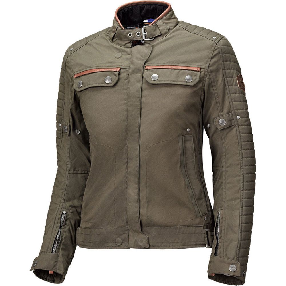 Held Bailey Ladies Textile Jacket Khaki - Vox Leather