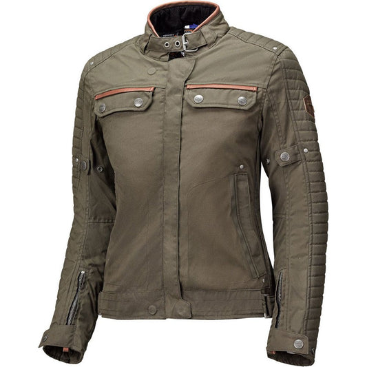 Held Bailey Ladies Textile Jacket Khaki - Vox Leather