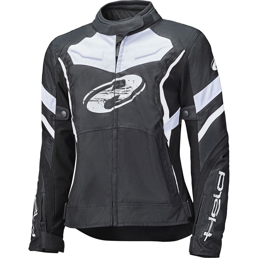 Held Baxley Top Ladies Textile Jacket Black / White - Vox Leather