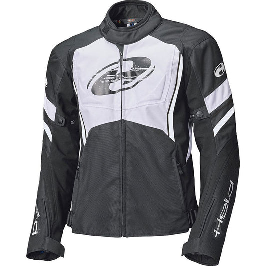 Held Baxley Top Textile Jacket Black / White - Vox Leather