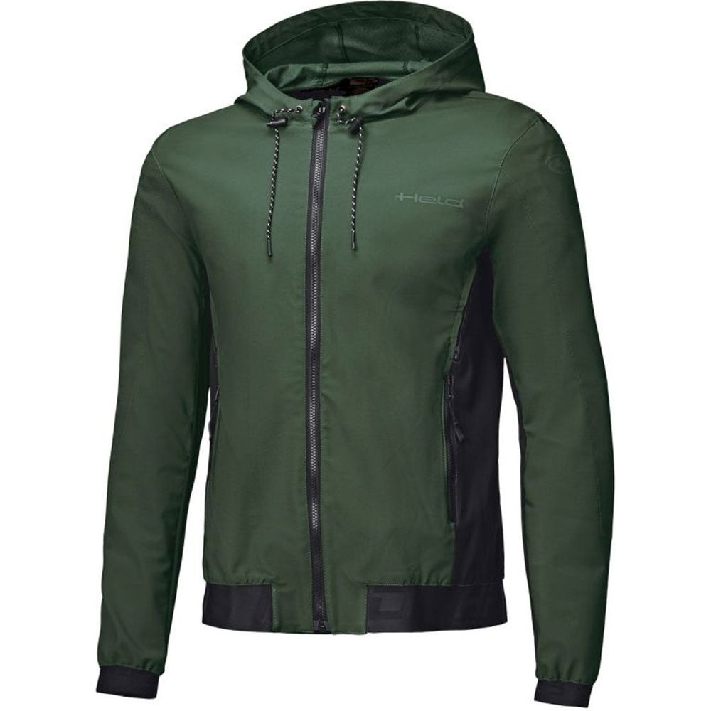 Held Dragger Top Adventure Textile Jacket Military Green - Vox Leather