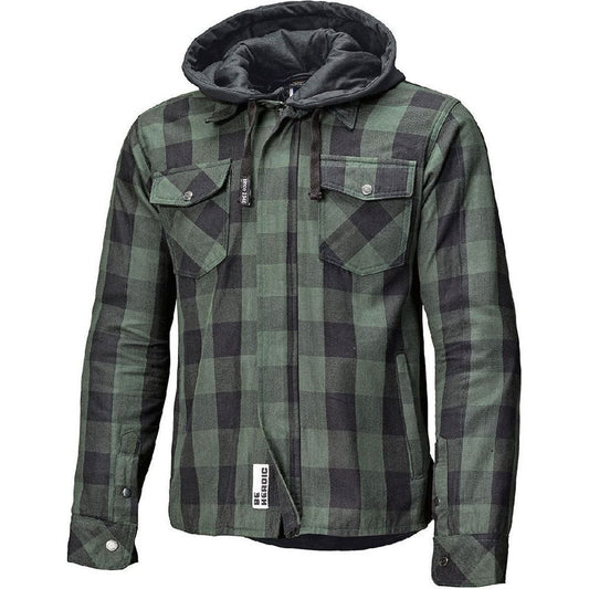Held Lumberjack 2 Textile Jacket Black / Green - Vox Leather