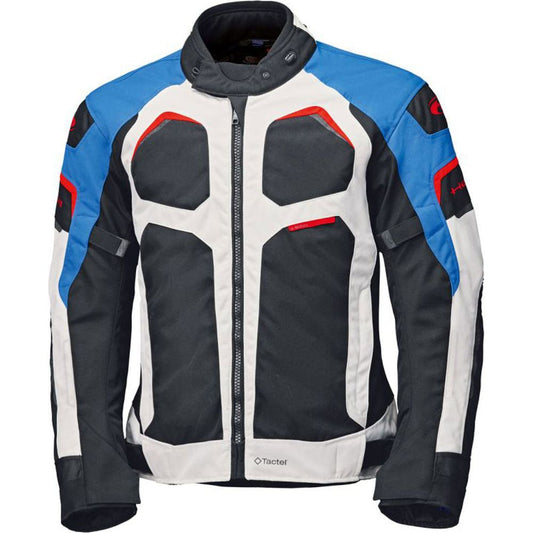 Held Manzano Top Textile Jacket Grey / Blue - Vox Leather