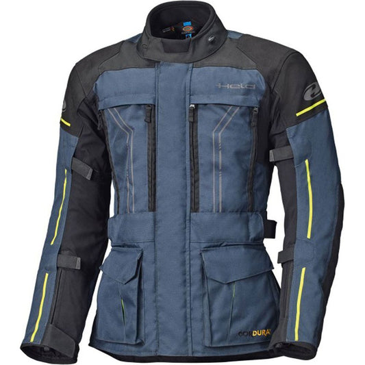 Held Pentland Top Textile Jacket Navy Blue / Fluo Yellow - Vox Leather