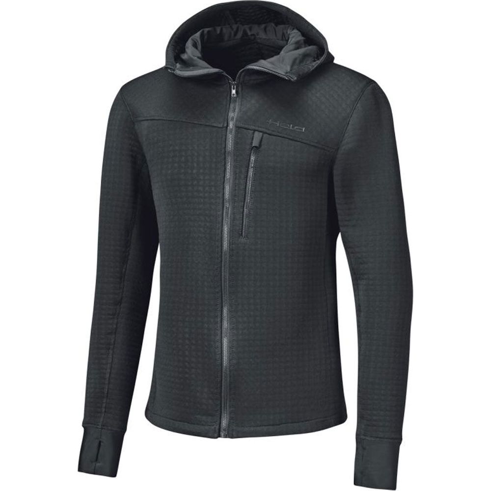 Held Polar Textile Jacket Black - Vox Leather