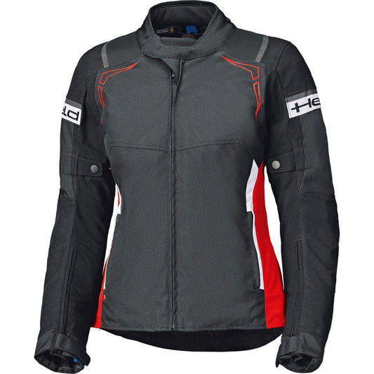 Held Savona Top Ladies Textile Jacket Black / Red - Vox Leather