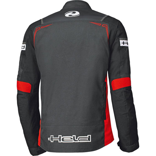 Held Savona Top Textile Jacket Black / Red - Vox Leather