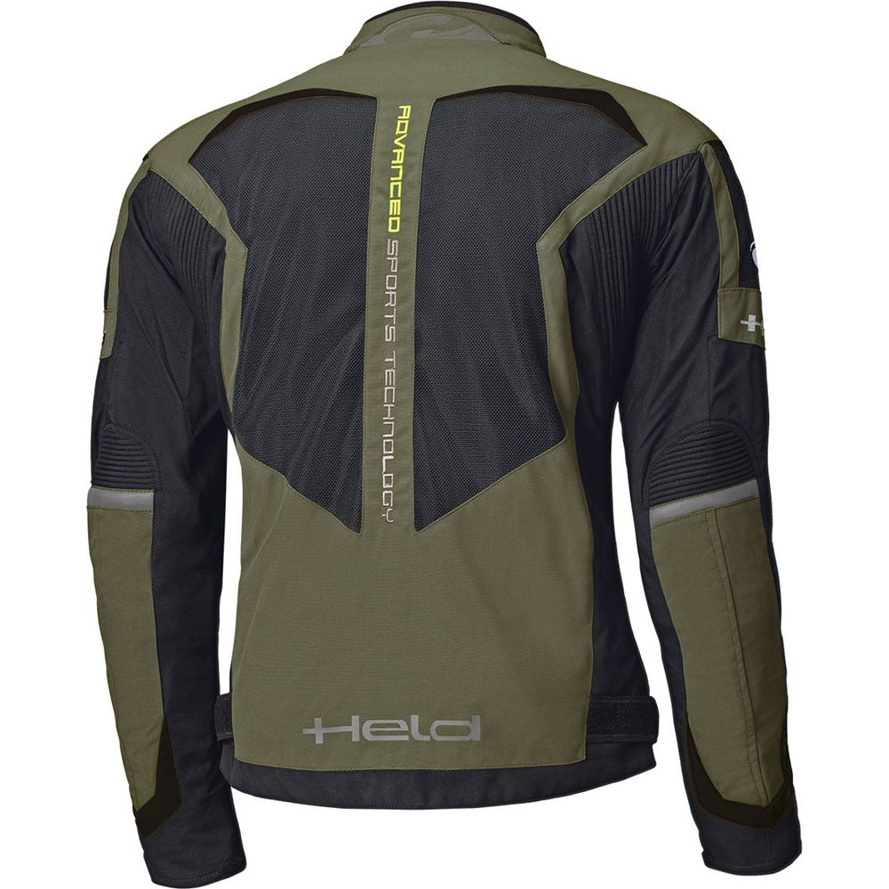 Held Sonic 2 Textile Jacket Military Green - Vox Leather
