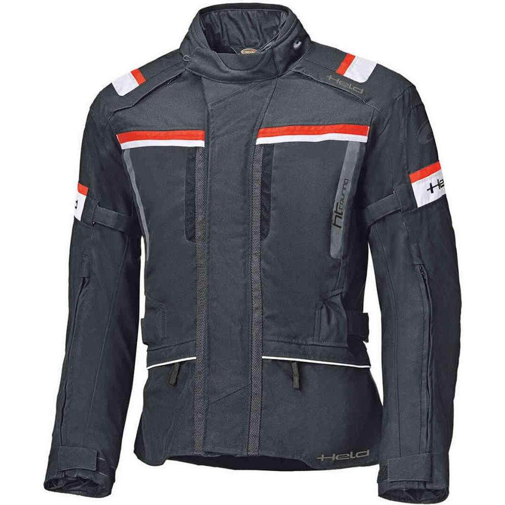 Held Tourino Top Textile Jacket Black / Red - Vox Leather