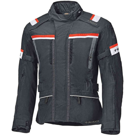 Held Tourino Top Textile Jacket Black / Red - Vox Leather