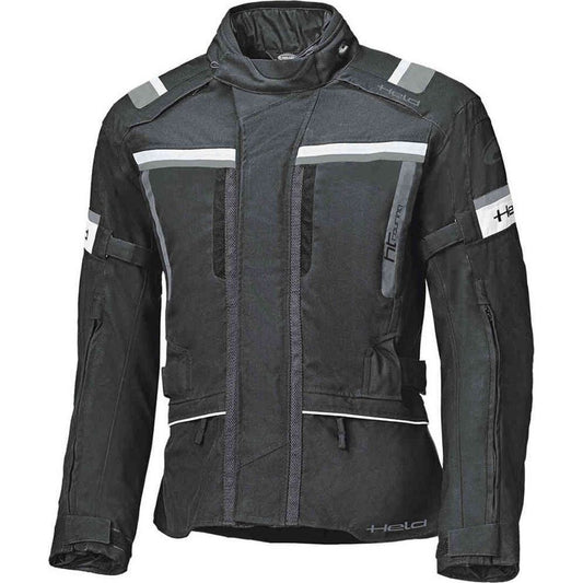 Held Tourino Top Textile Jacket Black / White - Vox Leather