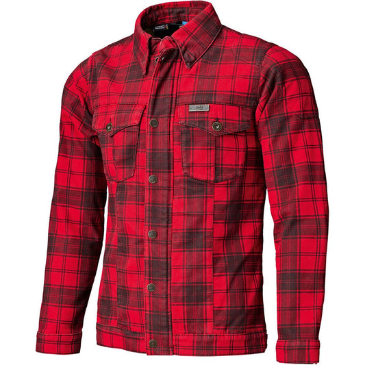 Held Woodland Textile Jacket Black / Red - Vox Leather