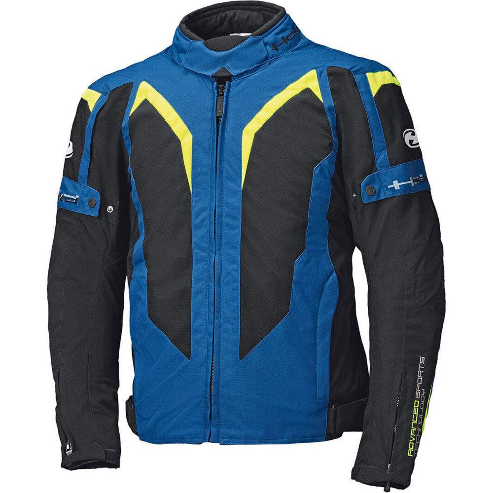 Held Zelda Textile Jacket Blue / Fluo Yellow - Vox Leather