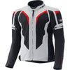 Held Zelda Textile Jacket Grey / Red - Vox Leather