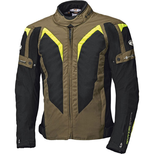 Held Zelda Textile Jacket Military Green / Fluo Yellow - Vox Leather