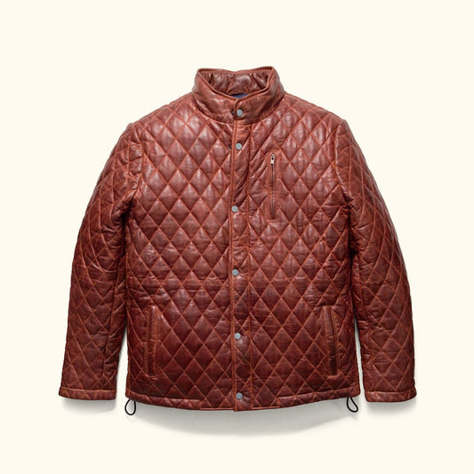 Highlands Quilted Leather Jacket - Rare Leather