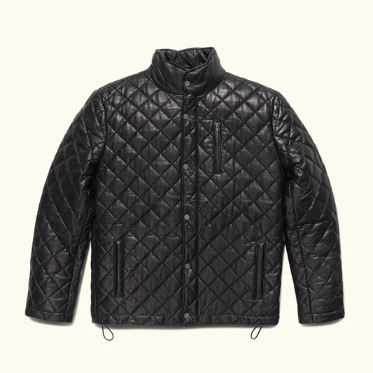 Highlands Quilted Leather Jacket - Rare Leather