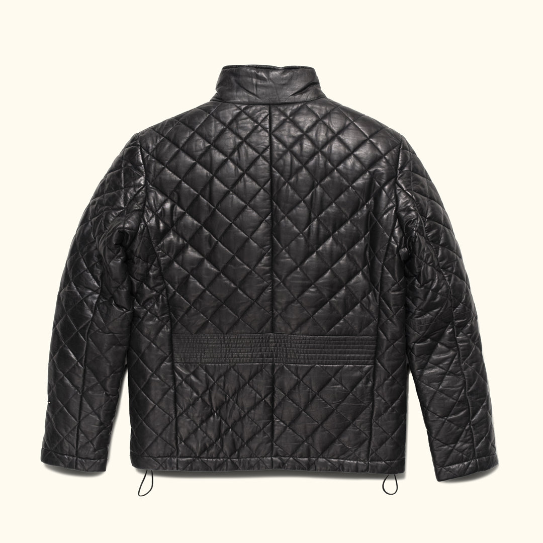 Highlands Quilted Leather Jacket - Rare Leather
