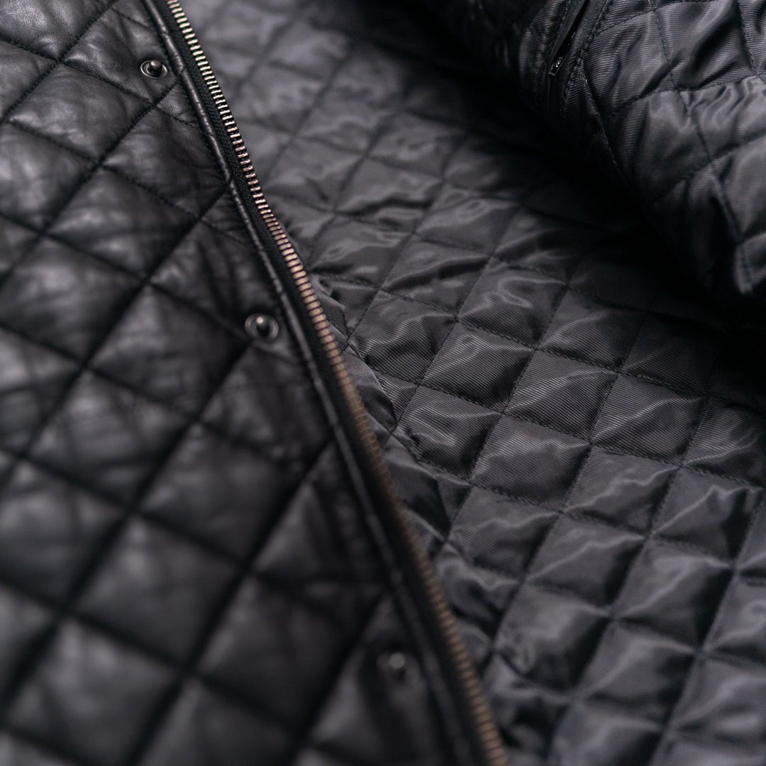 Highlands Quilted Leather Jacket - Rare Leather