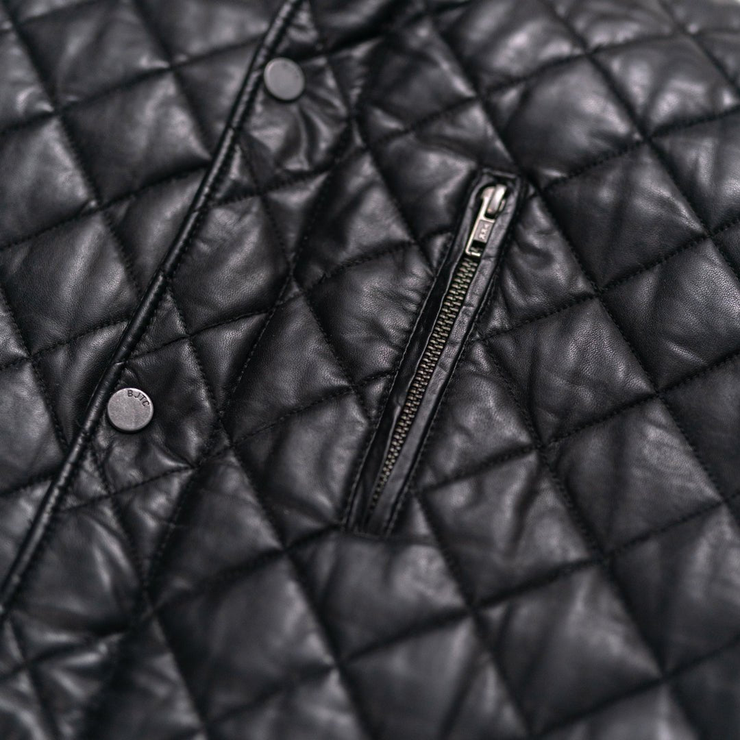 Highlands Quilted Leather Jacket - Rare Leather