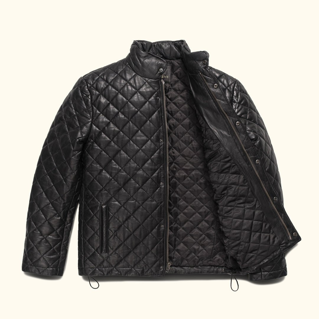 Highlands Quilted Leather Jacket - Rare Leather