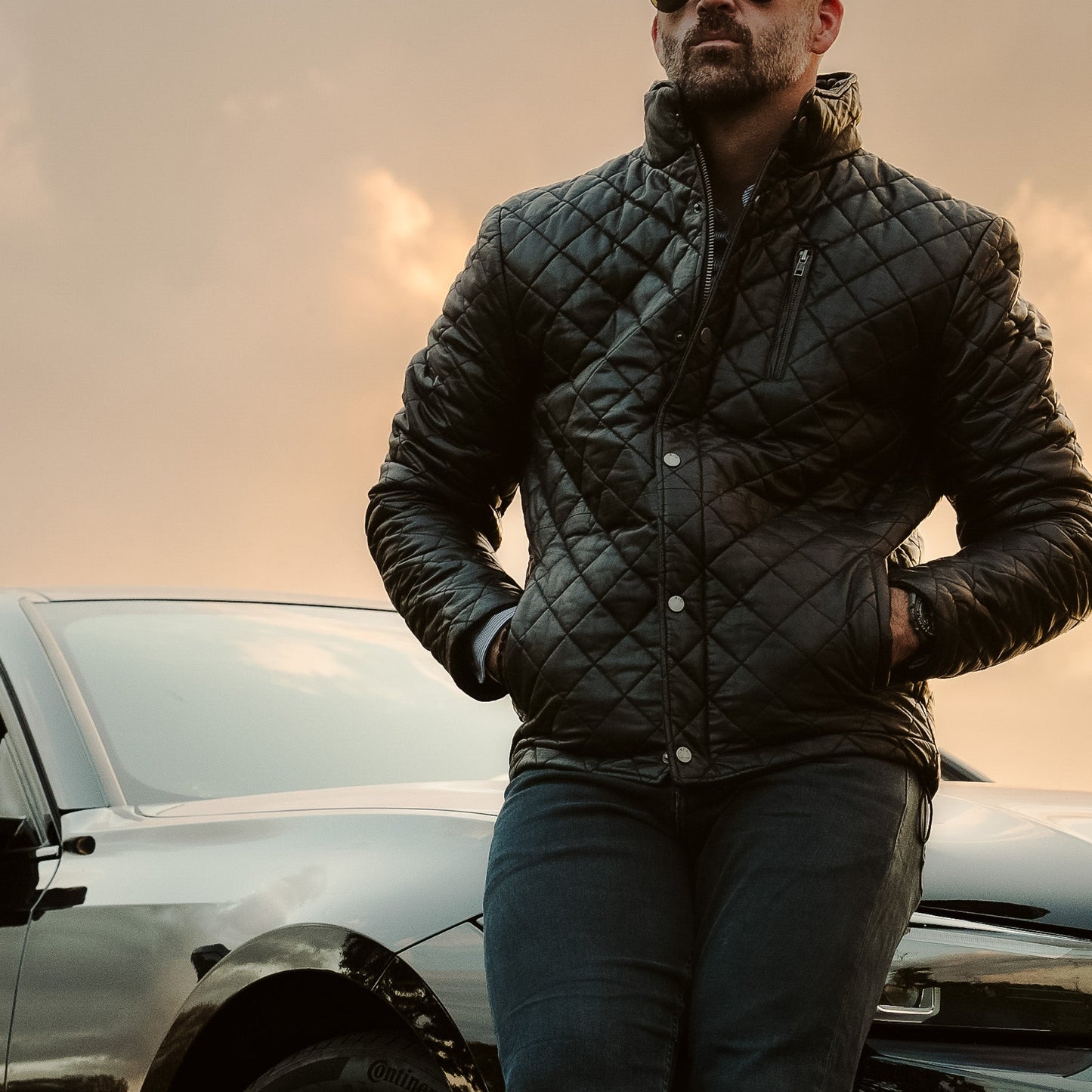 Highlands Quilted Leather Jacket - Rare Leather