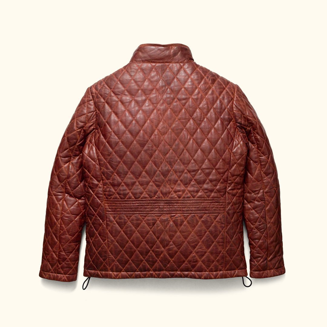 Highlands Quilted Leather Jacket - Vox Leather