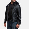 Highschool Black Leather Jacket For Men - Vox Leather