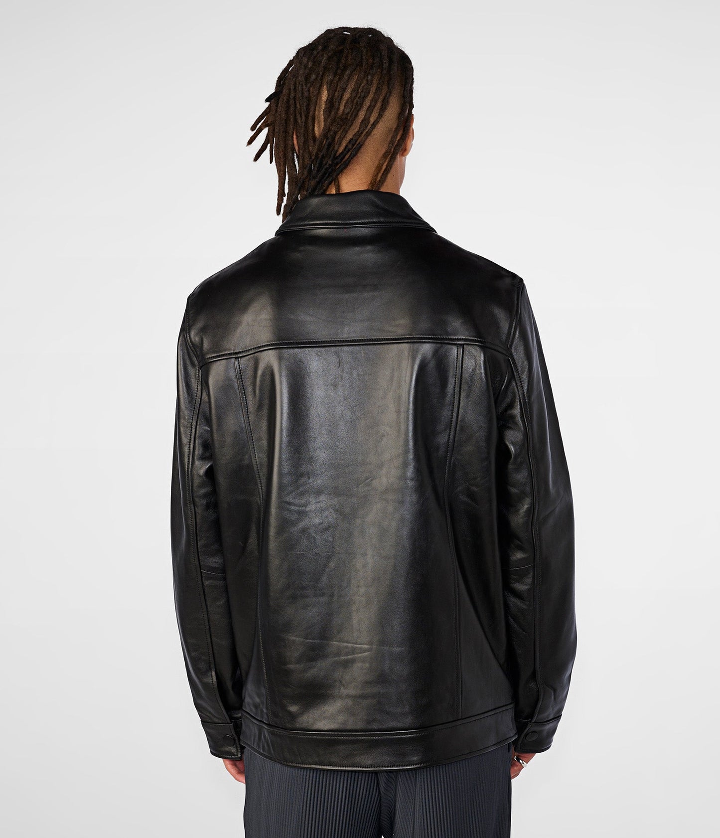 Hunter Shirt Collar Jacket With Thinsulate - Rare Leather