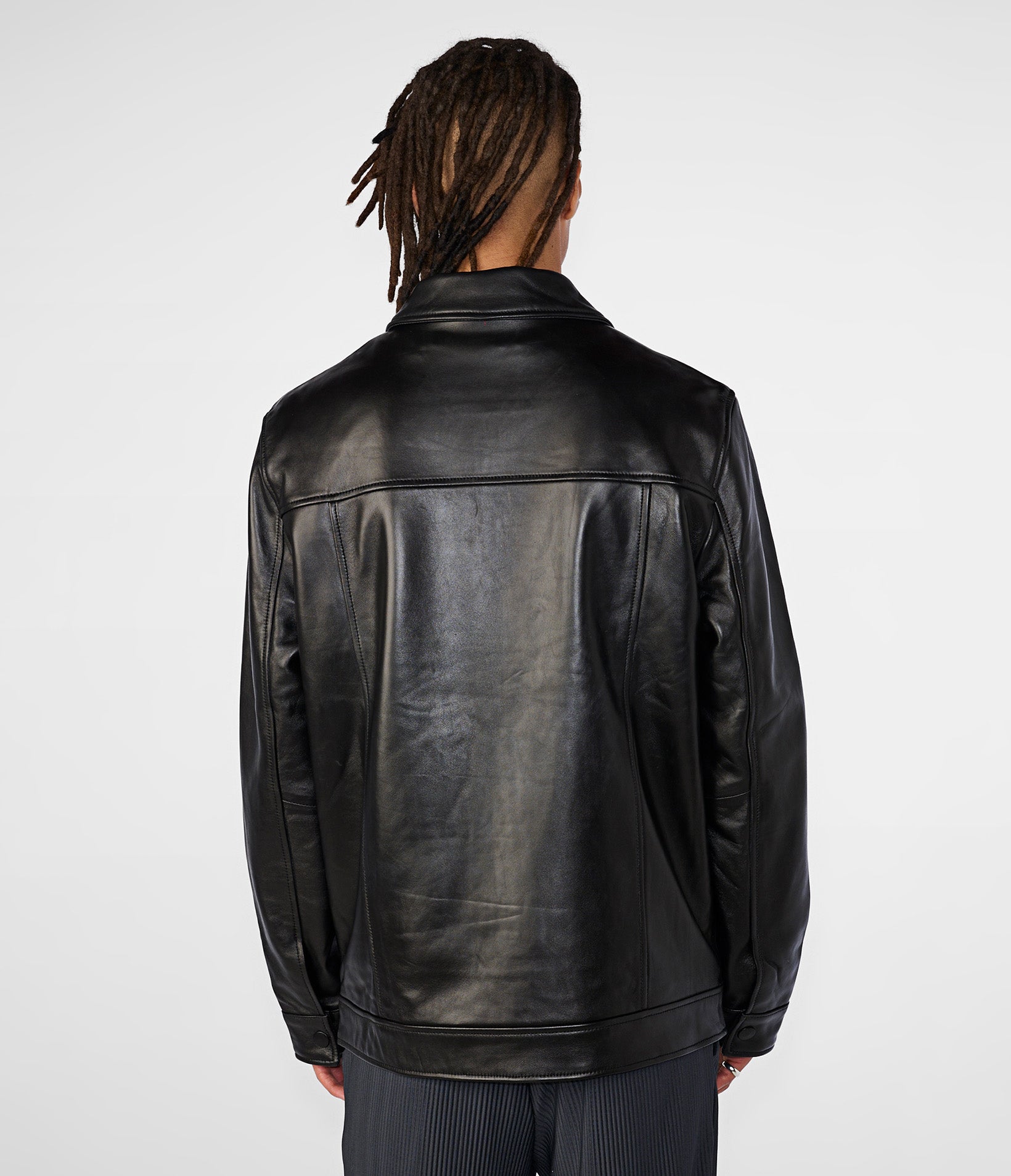 Hunter Shirt Collar Jacket With Thinsulate - Rare Leather