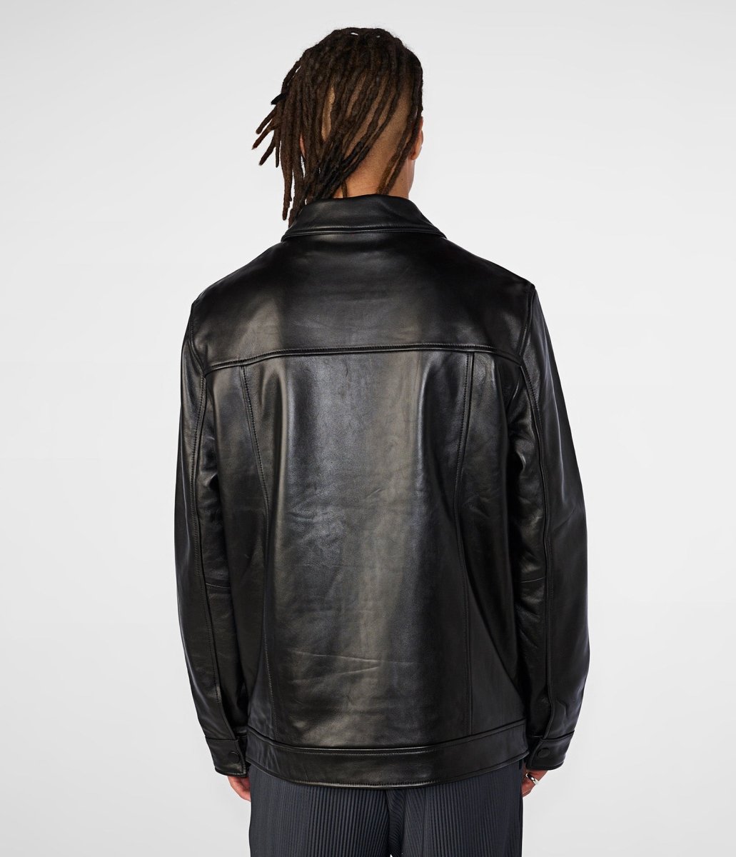 Hunter Shirt Collar Jacket With Thinsulate - Vox Leather