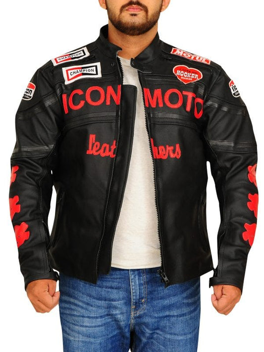 Iconic Icon Moto Biker Jacket - Vox Leather
