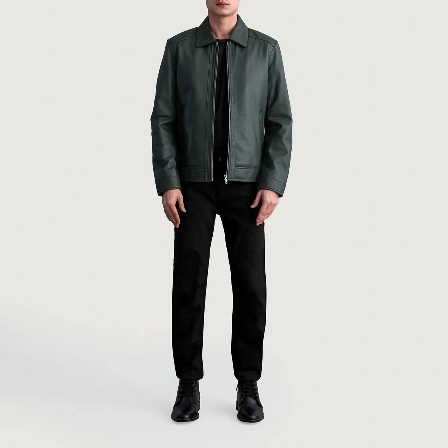 Inferno Green Leather Jacket - Rare Leather