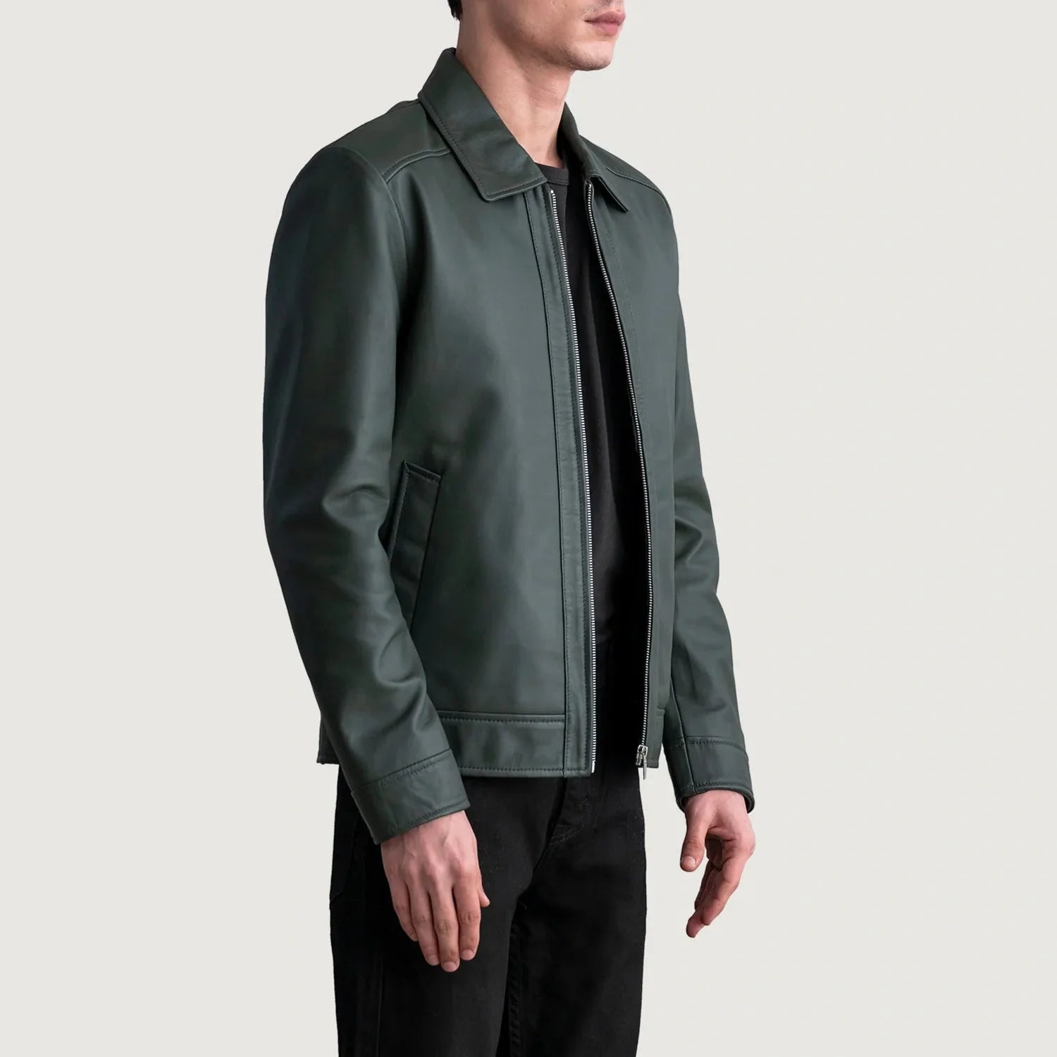 Inferno Green Leather Jacket - Rare Leather