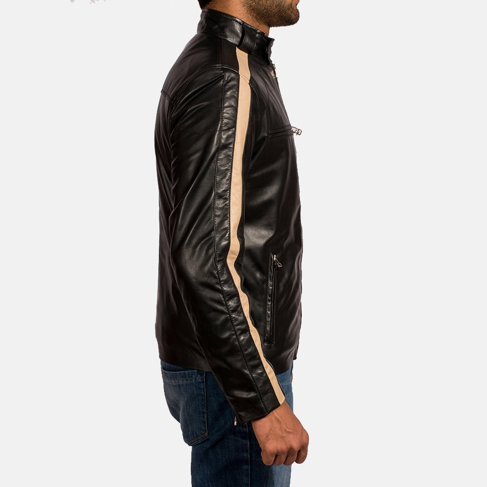 Jack Black Leather Biker Jacket - Rare Leather