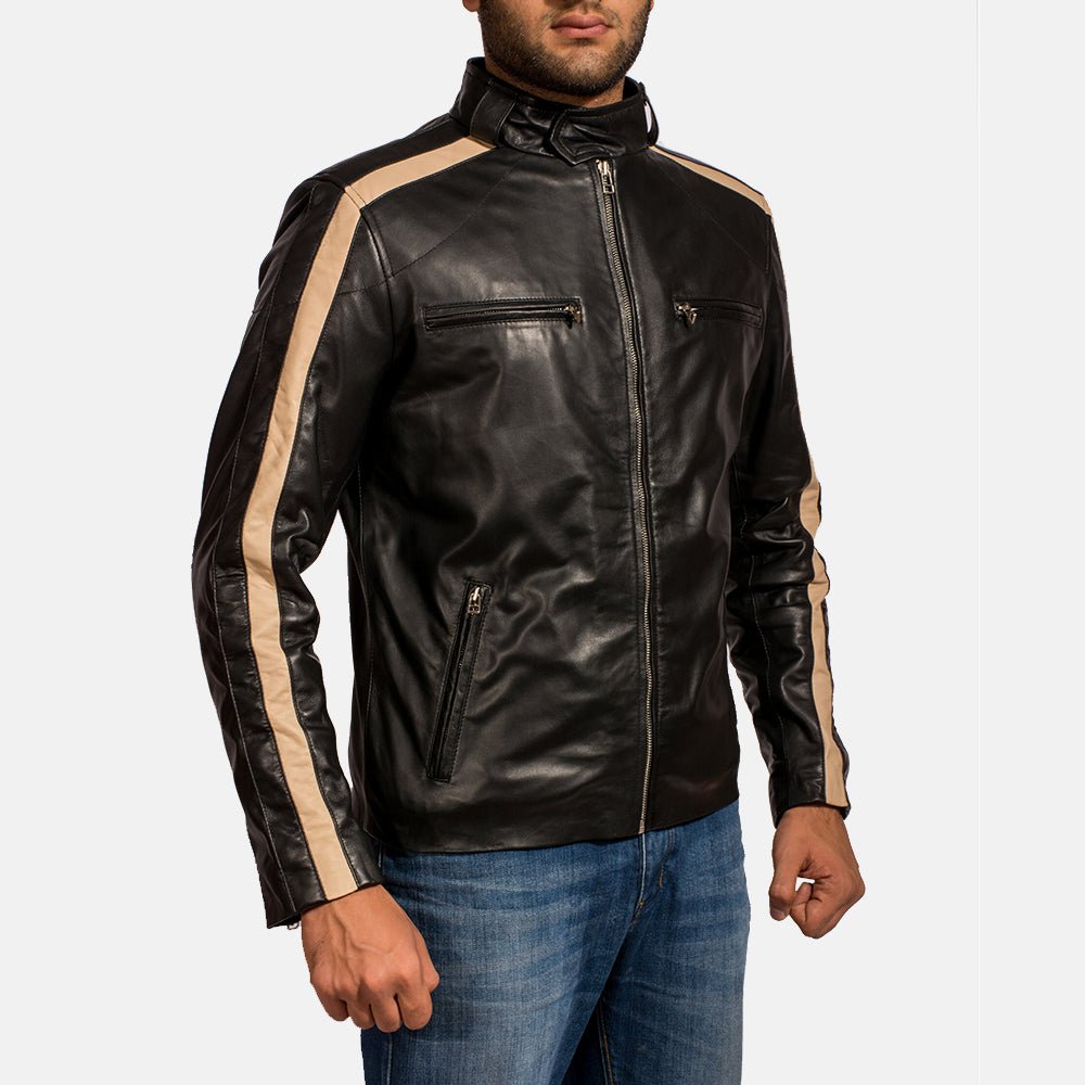 Jack Black Leather Biker Jacket - Rare Leather