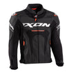 Jackal - CE Certified Class AAA Leather Racing Jacket (Black/Anthracite/Orange) - Vox Leather