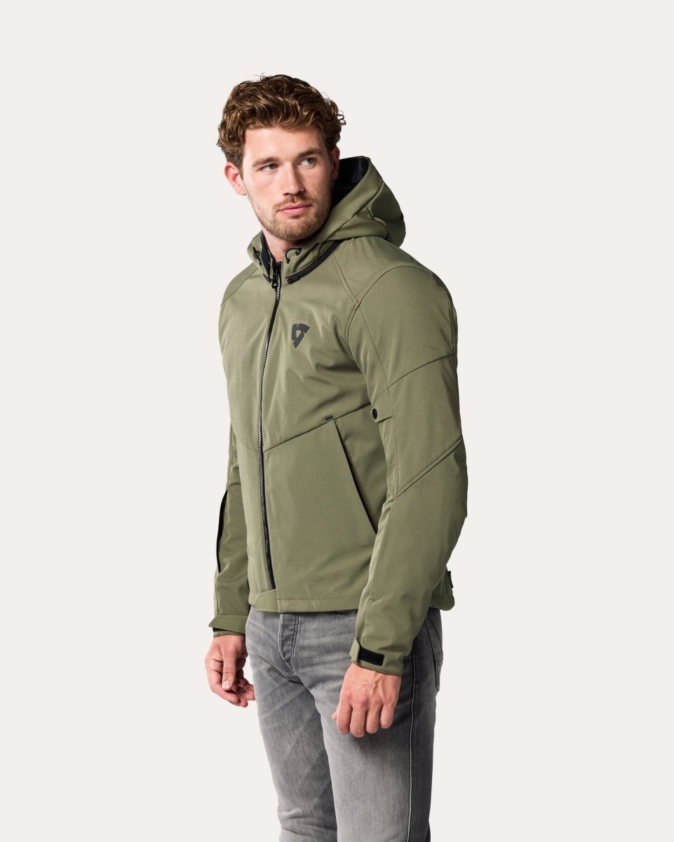 Jacket Afterburn H2O | Green - Vox Leather