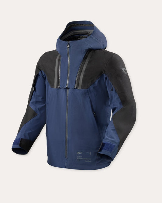 Jacket Component 3 H2O | Black-Dark Blue - Vox Leather
