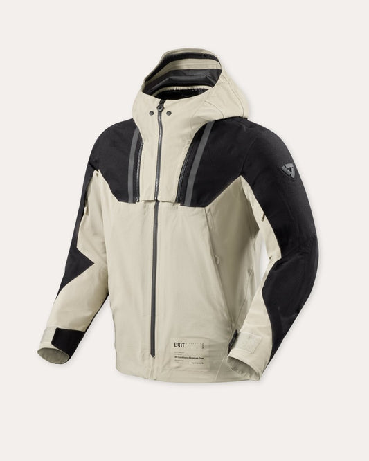 Jacket Component 3 H2O | Black-Sand - Vox Leather