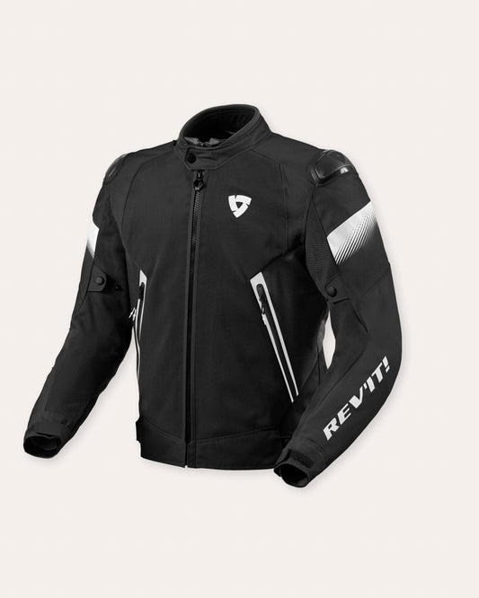 Jacket Control Air H2O | Black-White - Vox Leather