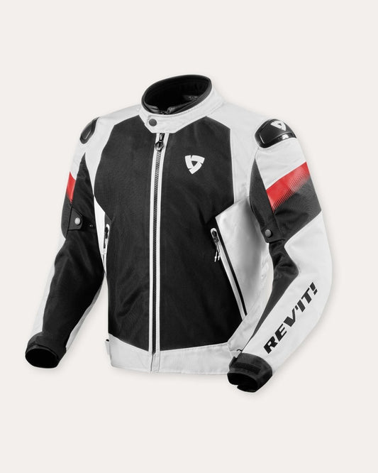 Jacket Control Air H2O | White-Black - Vox Leather
