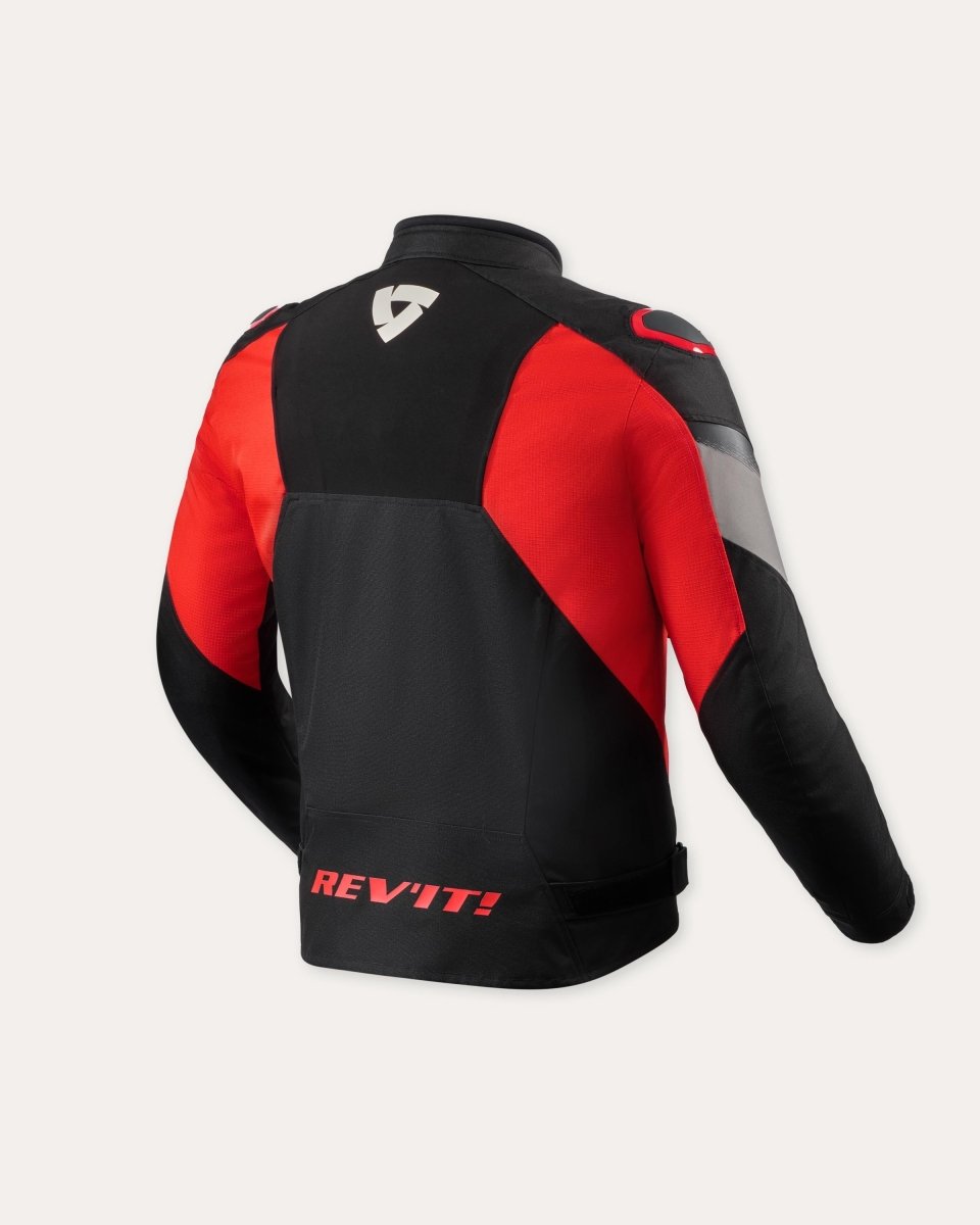 Jacket Control H2O | Black-Red - Vox Leather