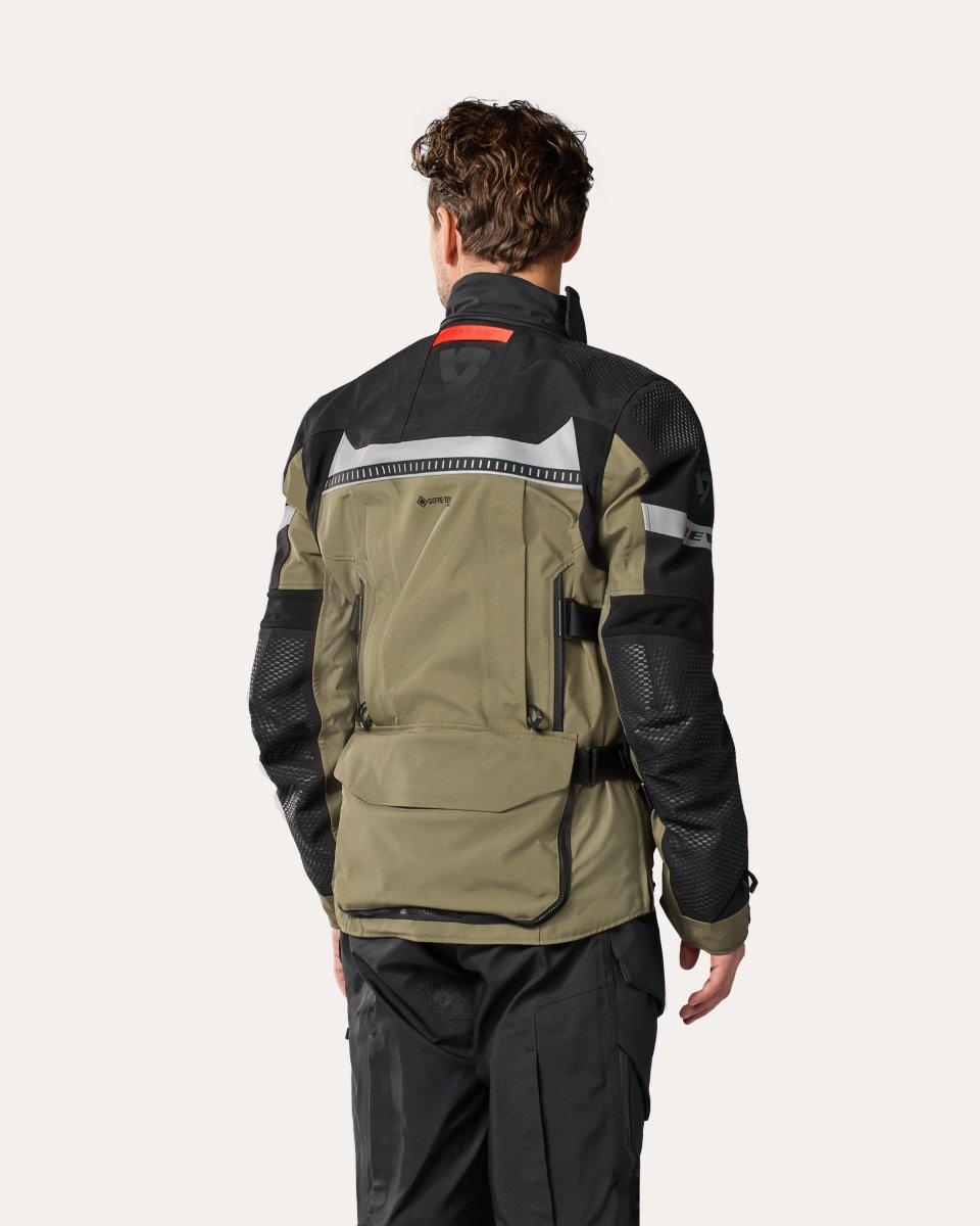 Jacket Dominator 3 GTX | Silver-Blue - Vox Leather