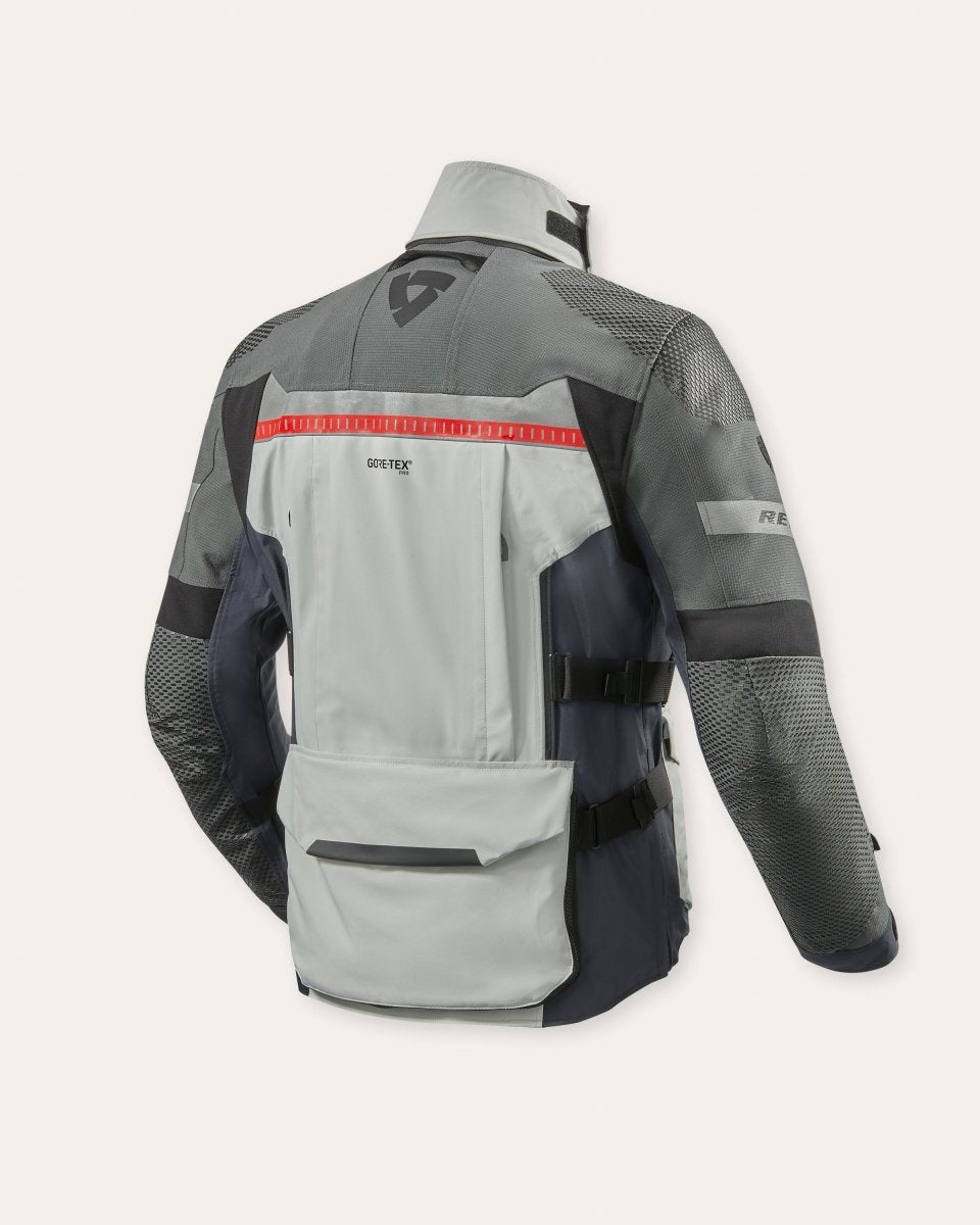 Jacket Dominator 3 GTX | Silver-Blue - Vox Leather