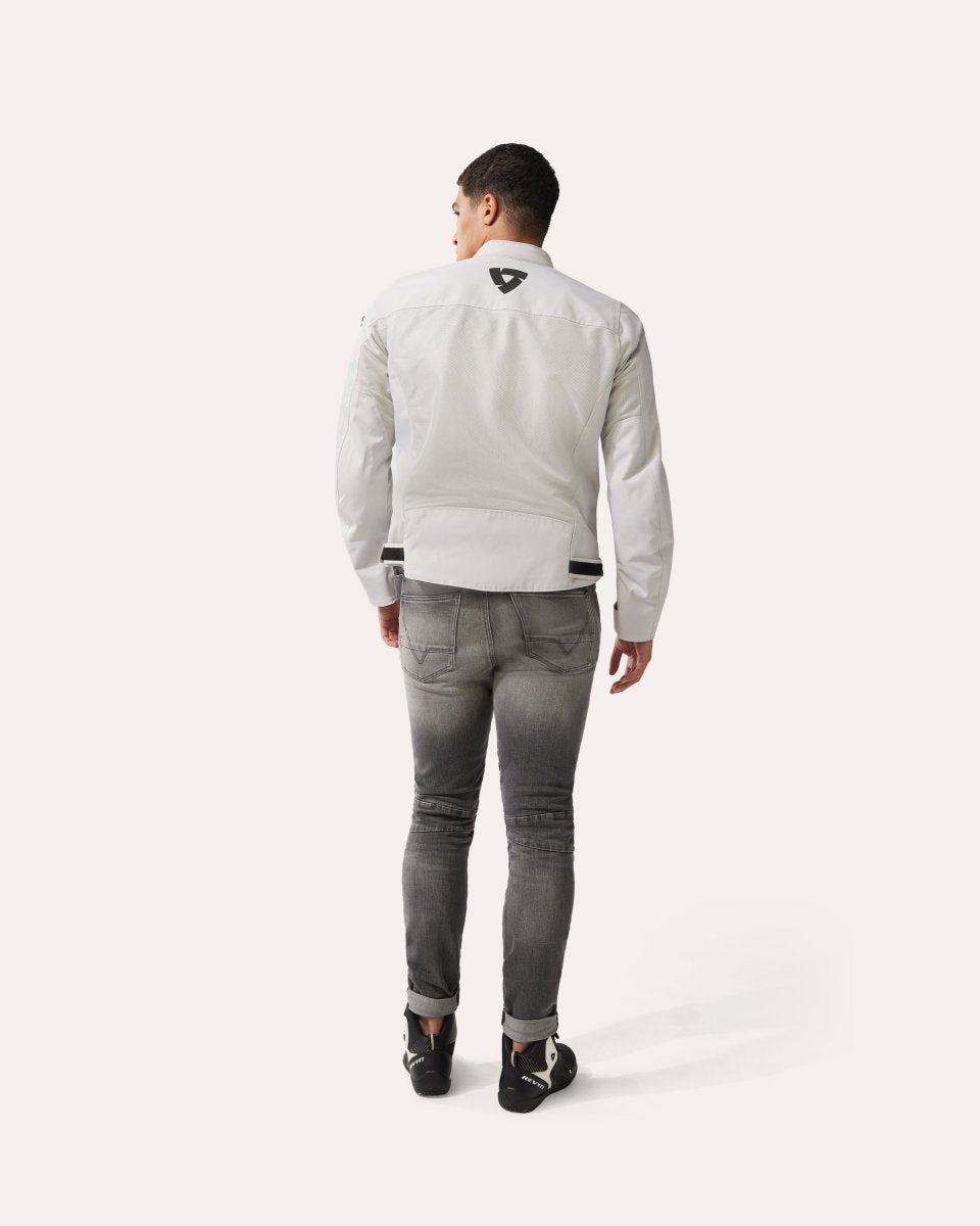 Jacket Eclipse 2 | Silver - Vox Leather