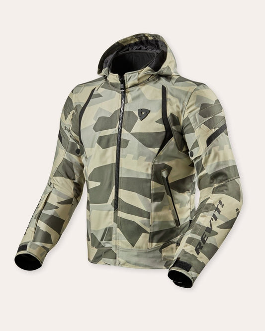 Jacket Flare 2 | Camo Light Green - Vox Leather