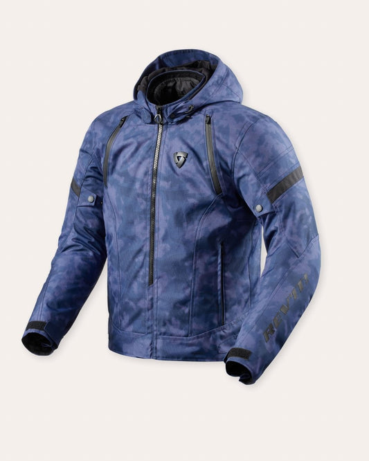 Jacket Flare 3 H2O | Camo Blue - Vox Leather