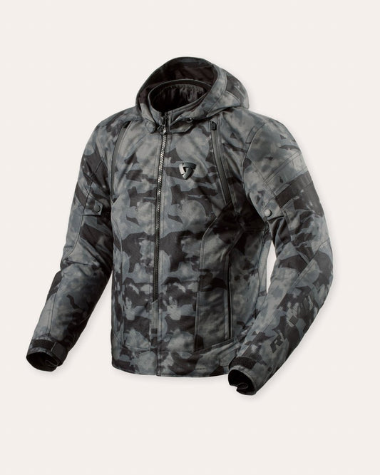 Jacket Flare 3 H2O | Camo Dark Grey - Vox Leather