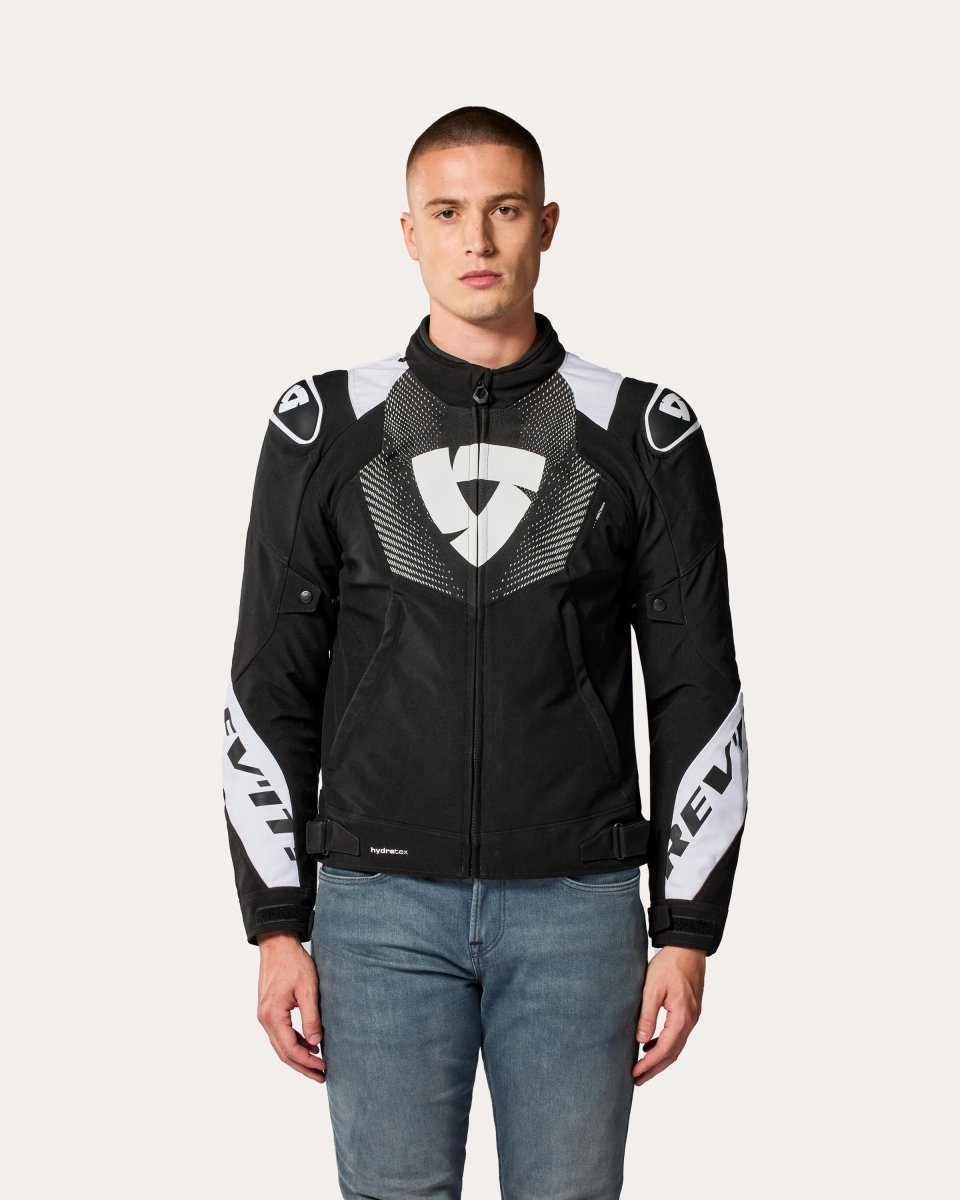 Jacket Hyperspeed 3 H2O | Black-White - Vox Leather